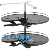 VS COR Spin Eckschrank-Drehboden KB 900 mm Lava