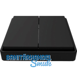 SIRO PushPower Aufbauschalter 55 4-fach schwarz