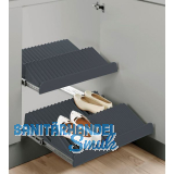 PEKA Schuhablage-Vollauszug KB 600 mm Kunststoff/Stahlblech anthrazit