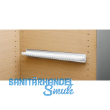 SERVETTO Krawattenhalter Modell D Aluminium/Kunststoff wei�