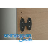 SERVETTO Self System Distanzst�ck Kunststoff schwarz