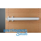 SERVETTO Self System Krawattenhalter Modell A Aluminium/Kunststoff wei�