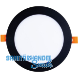 MCLED Einbauleuchte ToroR 15W 4000K � 172mm schwarz