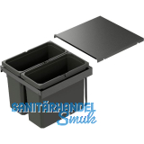 VS ENVI Flex Abfalltrennsystem KB 450 mm 2 x 16 Liter Lava