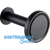 Mantelhaken Palos Tiefe 116 mm, Aluminium schwarz