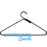 Kleiderb�gel Ponos mit Hosensteg, Aluminium schwarz