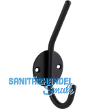 Huthaken Eirene Breite 50 mm, H�he 145 mm, Stahl schwarz matt