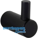 Mantelhaken Ersa 16 mm, Tiefe 35 mm, Stahl schwarz matt