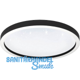 EGLO Deckenleuchte Montemoleros-Z �570 mm schwarz