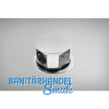 EKOTECH Steckdose ET-115 3xSchuko, USB A+C-Charger, Edelstahl Effekt