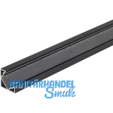 BILTON Aluminium Eckprofil BLine-S COR 3000 mm schwarz eloxiert
