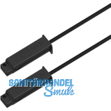 L&S Anschlussleitung Lite Track 3000 mm schwarz, 2 Stk.