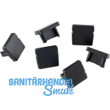 L&S Endkappen Lite Track schwarz, 6 Stk.