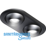 ITAL PEK Einbauleuchte Focus2 Round schwarz