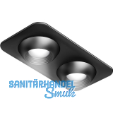 ITAL PEK Einbauleuchte Focus2 Square schwarz