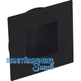 Muschelgriff Eros Breite 50 mm, Einlass � 40 mm, Edelstahl schwarz matt