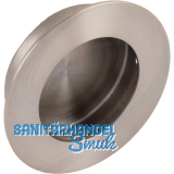 Muschelgriff Edana II � 65 mm, Einlass � 51 mm, Edelstahl geb�rstet