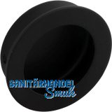 Muschelgriff Edana II � 40 mm, Einlass � 35 mm, Edelstahl schwarz matt