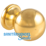 Knopf Isse � 20 mm, Tiefe 26 mm, Messing poliert