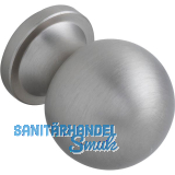 Knopf Isse � 20 mm, Tiefe 26 mm, Messing Edelstahl Effekt