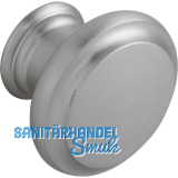 Knopf Pyra � 29 mm, Tiefe 21 mm, Messing Edelstahl Effekt