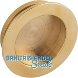 Muschelgriff Ogma � 48,5 mm, Einlass � 41 mm, Messing poliert