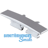 BILTON Endkappe BLine-S IN mit Bohrung, alufarbig