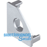 BILTON Endkappe BLine-S COR mit Bohrung, alufarbig