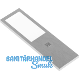 L&S Unterbauleuchte Six Big Touch, Edelstahl Effekt