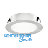 L&S Aufbauleuchte Nube 58 DualColor 3er Set alufarbig