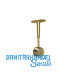 Schrankrohrlager Rund 2 geschlossen � 25 mm, Zamak vergoldet