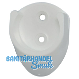 Schrankrohrlager Rund 1 � 25 mm, Kunststoff wei�