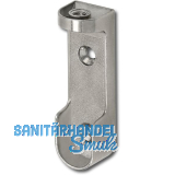 ITALIANA FERRAMENTA Schrankrohrlager Oval 6 f�r Schrankrohr 30x15 mm, vernickelt