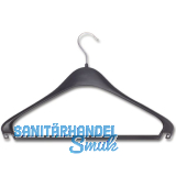 Kleiderb�gel Sopdu starr, mit Hosensteg und 2 Rockhackerl, Kunststoff schwarz