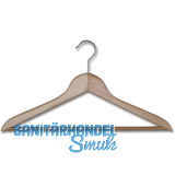 Kleiderb�gel Unut 1 drehbar, mit Hosensteg, Buche lackiert