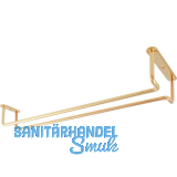 Bar-Gl�serhalterung 365 mm Messing Vergoldet