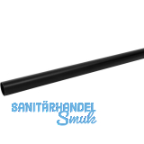 Bar-Reling Rohr ø 38 mm, Länge 2000 mm, Stahl Schwarz beschichtet Bar-Reling Rohr ø 38 mm, Länge 2000 mm, Stahl Schwarz beschichtet