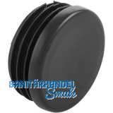 Bar-Reling Endkappe für Rohr-ø 38 mm, KS Schwarz Bar-Reling Endkappe für Rohr-ø 38 mm, KS Schwarz