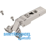 BLUM CLIP top Alurahmenscharnier 120�, gerade ohne Feder, Schrauben