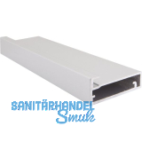 ALUMIS Alurahmenprofil breit, L�nge 2500 per Stange, natur eloxiert