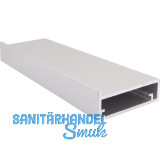 ALUMIS Alurahmenprofil breit 50/20,2 mm L�nge 2500 mm per Stange, natur eloxiert