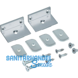 ALU-STYLE GP System Befestigungsset f�r Korpus alufarbig