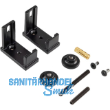 ALU-STYLE GP System Befestigungsset Decke-Boden schwarz