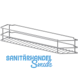 VS SUB Side Ablage-Set Classic 45� KB 150 mm links Silber