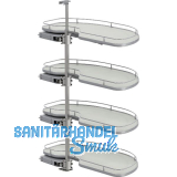 VS Cornerstone Maxx Eckauszug Premea EH 1350/KB 900 mm links Silber