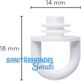 LEHA Feststeller Karniese Kunststoff wei�