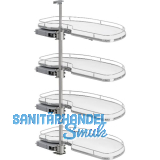 VS Cornerstone Maxx Eckauszug Premea EH 1350/KB 1000/FB 500 mm links Chrom