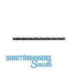 Vorhangstange Rustikal gedreht 3000 mm Schmiedeeisen schwarz