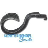 Ziertst�ck 252 Rustikal 125 mm Schmiedeeisen schwarz