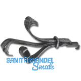 Ziertst�ck 254 Rustikal 190 mm Schmiedeeisen schwarz